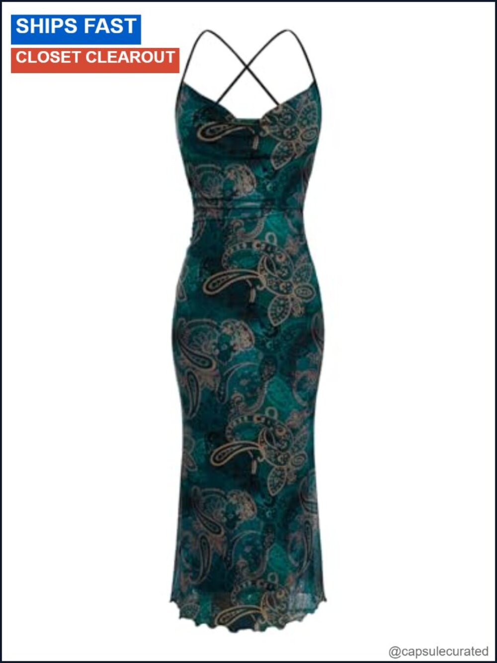 Women Floral Mesh Bodycon Cami Long Dress Cocktail Wedding Guest